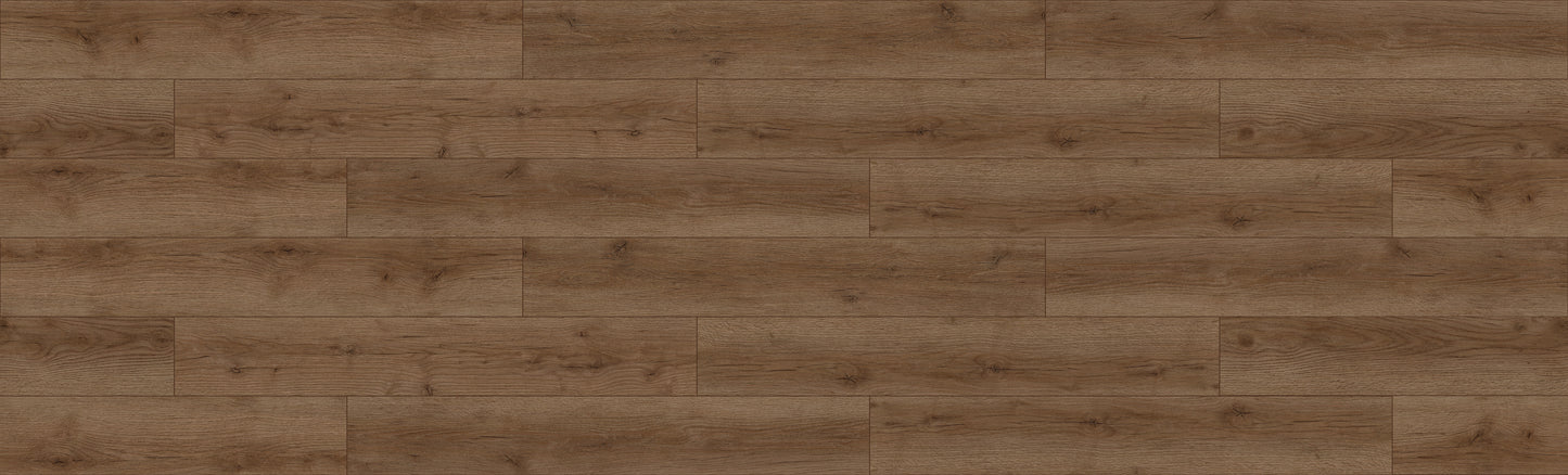 Warm Brown Oak 8mm Laminate Flooring