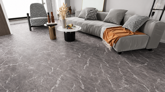 AGT Marblis Grey Marble Effect 10mm Laminate Flooring