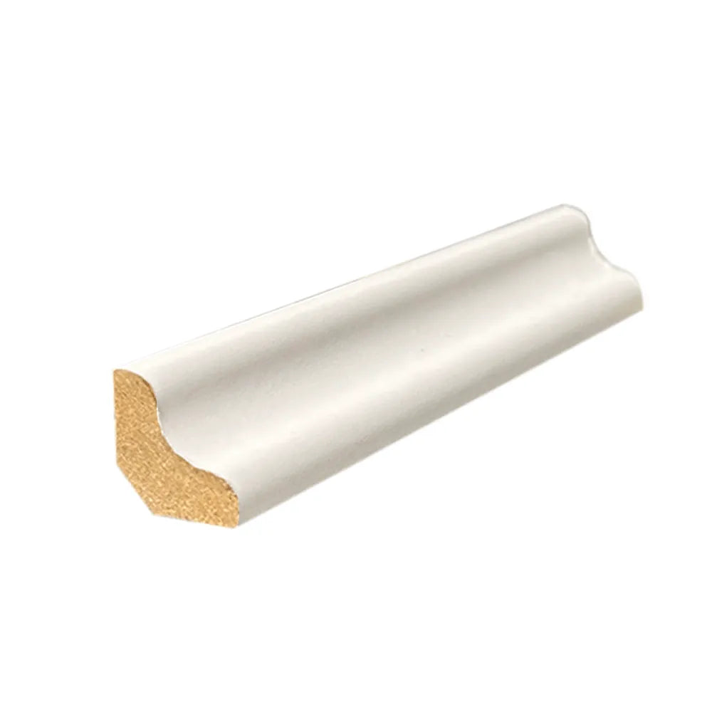 Scotia Beading 2.4m White – Floor Edge Trim for Laminate & Wood Flooring
