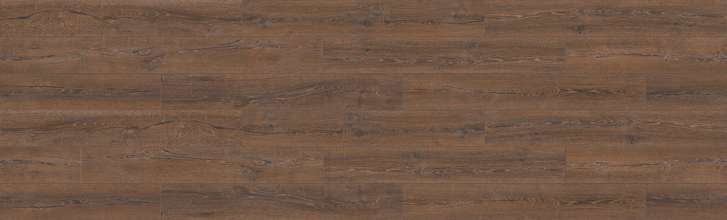 Rich Brown Oak AC5 8mm Laminate Flooring