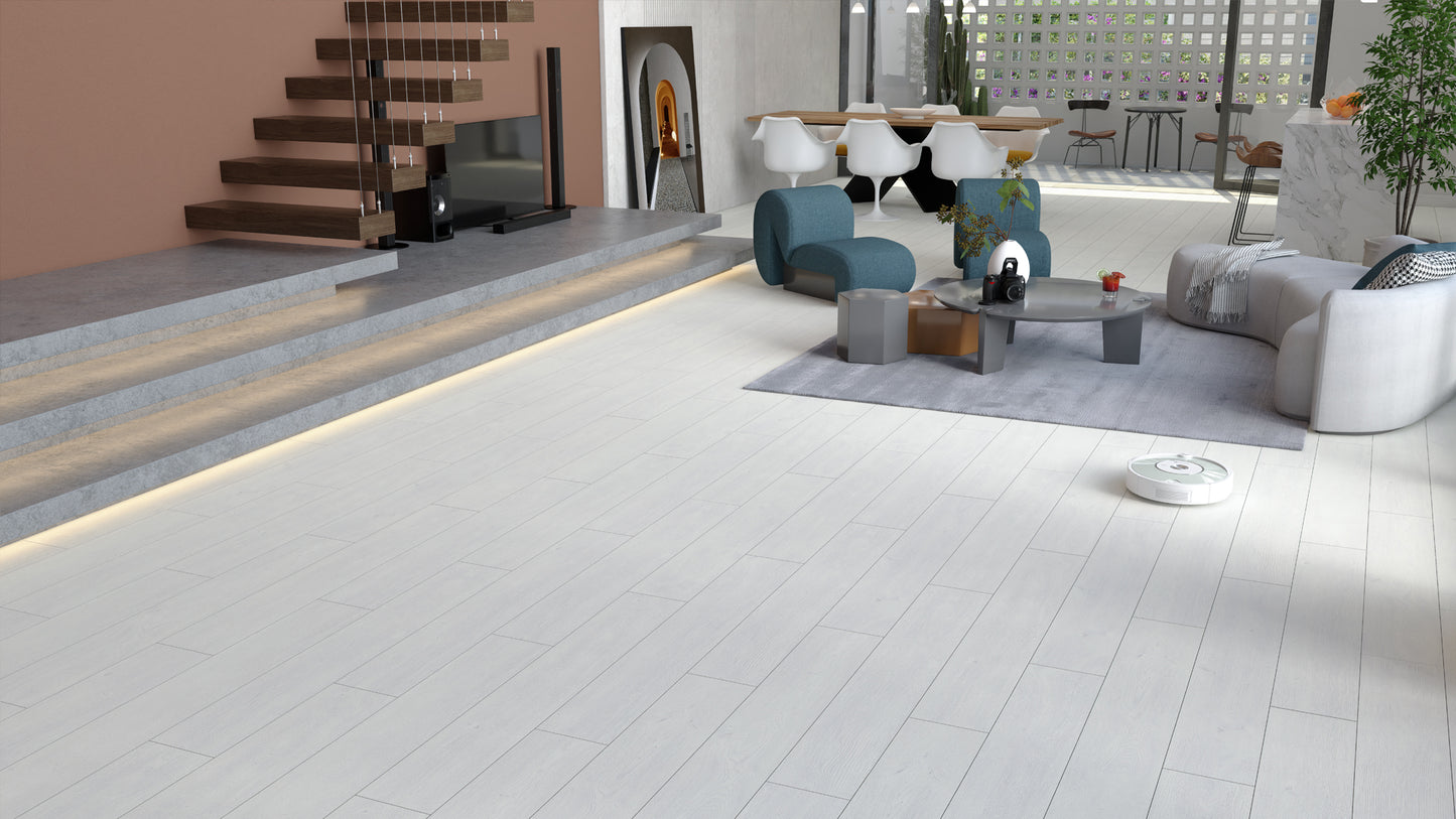 White Oak AC5 8mm Laminate Flooring