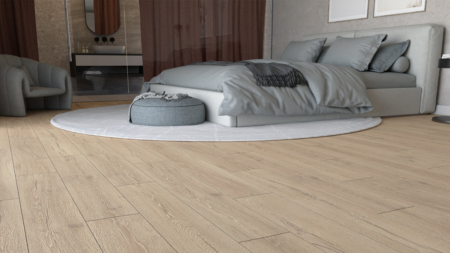 Natural Oak AC5 8mm Laminate Flooring
