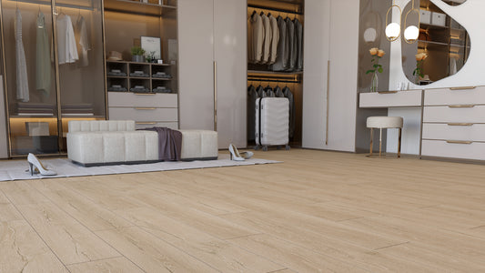 Warm Golden Oak Laminate Flooring - 8mm
