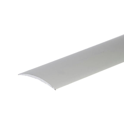 Self-Adhesive Aluminium Door Threshold Bar 3ft Length – Silver Floor Edge Trim