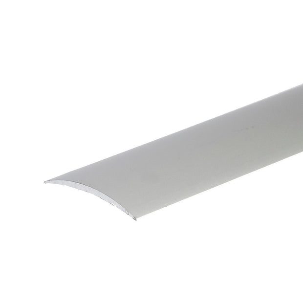 Self-Adhesive Aluminium Door Threshold Bar 3ft Length – Silver Floor Edge Trim
