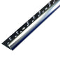 Single Edge Door Threshold Bar 0.9m – Silver Metal Carpet to Vinyl Floor Trim