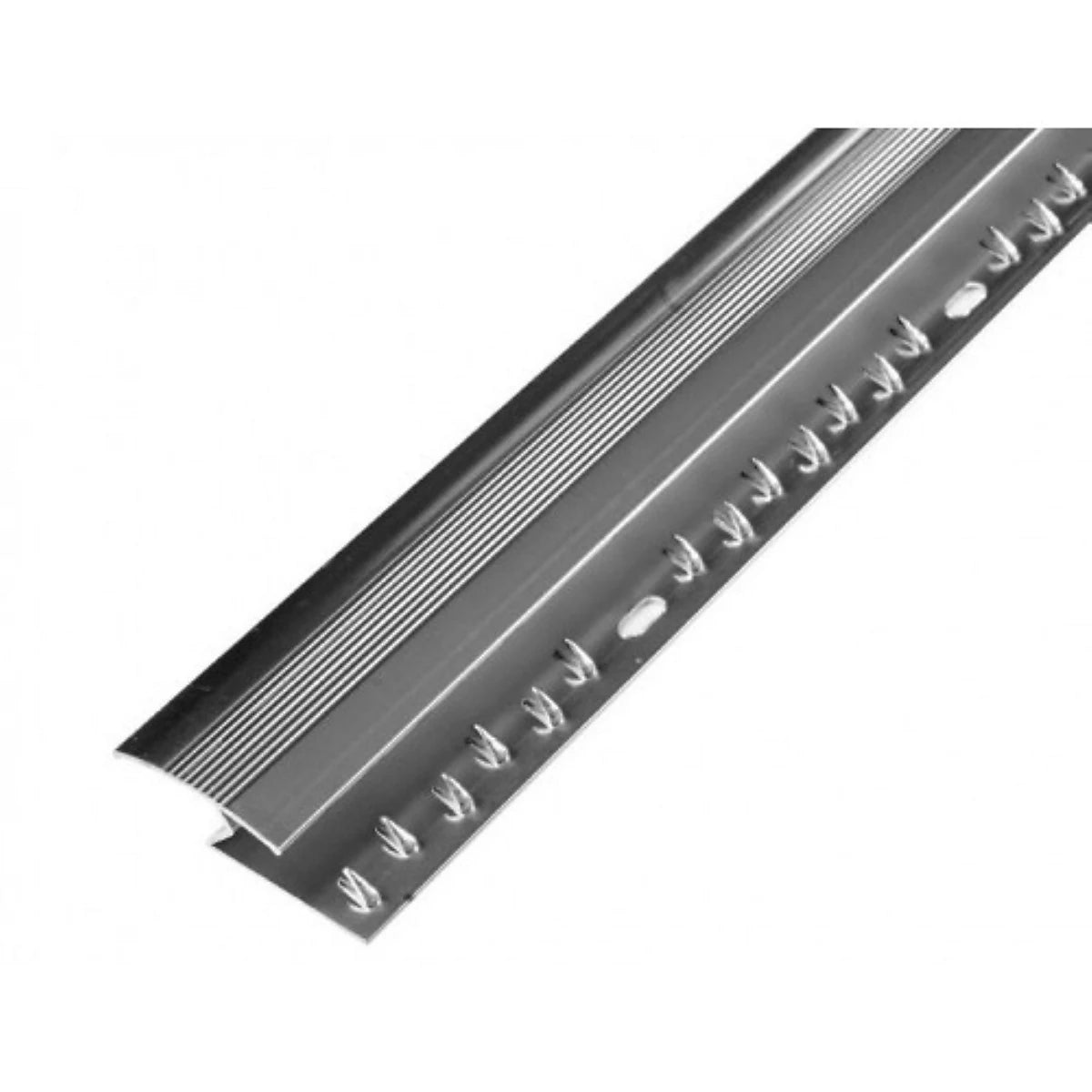 Silver Z Bar Door Threshold 0.9m – Carpet to Laminate/Tile Floor Trim