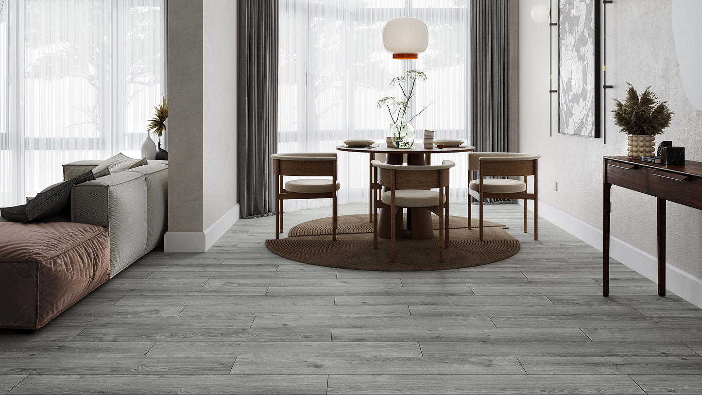 Classic Grey Oak 8mm Laminate Flooring